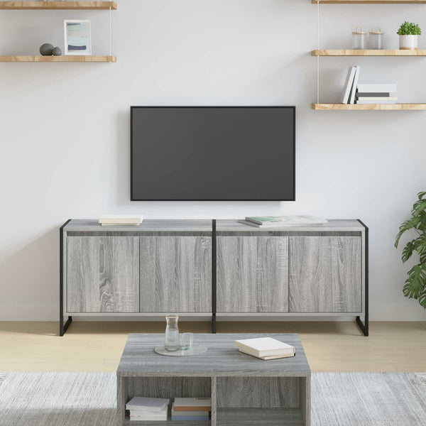 TV-kaappi Harmaa Sonoma 140 x 36 x 49.5 cm Tekninen puu