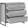 Sivupöytä Harmaa Sonoma 79 x 36 x 75.5 cm Tekninen puu