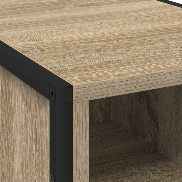 Yöpöytä 2 pcs Sonoma 39.5 x 30 x 50 cm Tekninen puu