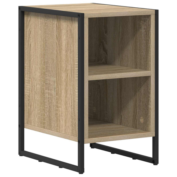 Yöpöytä 2 pcs Sonoma 39.5 x 30 x 50 cm Tekninen puu
