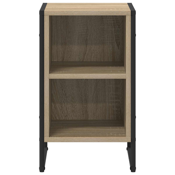 Yöpöytä 2 pcs Sonoma 39.5 x 30 x 50 cm Tekninen puu