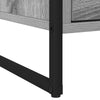 Yöpöytä 2 pcs Harmaa Sonoma 50 x 39,5 x 50 cm Tekninen puu