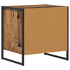 Yöpöytä 2 pcs Vanha Puu 50 x 39,5 x 50 cm Tekninen puu