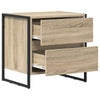 Yöpöytä 2 pcs Sonoma 50 x 39.5 x 50 cm Tekninen puu