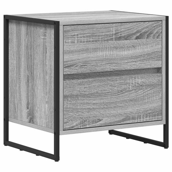 Yöpöytä Harmaa Sonoma 50 x 39.5 x 50 cm Tekninen puu