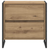 Yöpöytä 2 pcs Taidekoivu 50 x 39.5 x 50 cm Tekninen puu