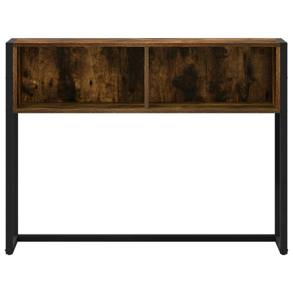 Päätypöytä 100 x 36 x 75 cm Savupuu Tekninen puu