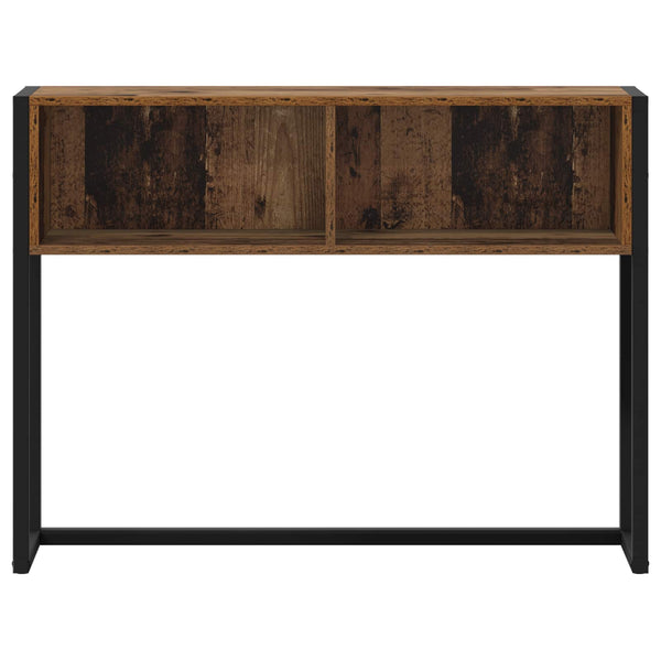 Päätypöytä 100 x 36 x 75 cm Tekninen puu Vanha Puu