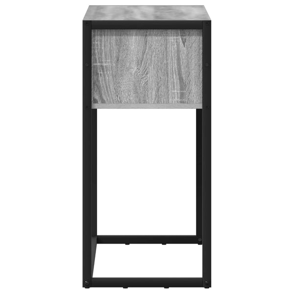 Päätypöytä Sonoma Harmaa 100 x 36 x 75 cm Tekninen puu