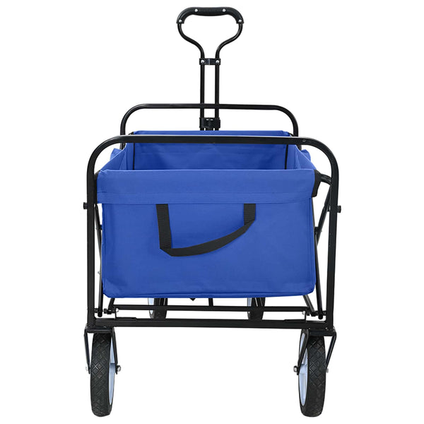 Kokkolettava Käsitroletti Sininen 94 x 53 x 99 cm Oxford-kangas