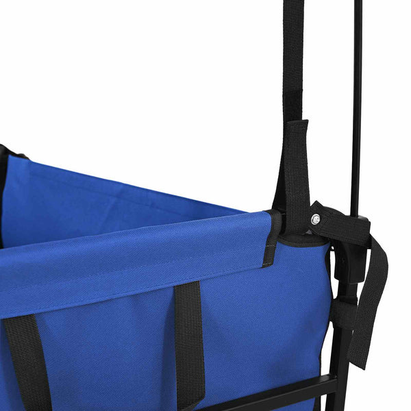 Kokkolettava Käsitroletti Musta 105 x 56.5 x 116 cm