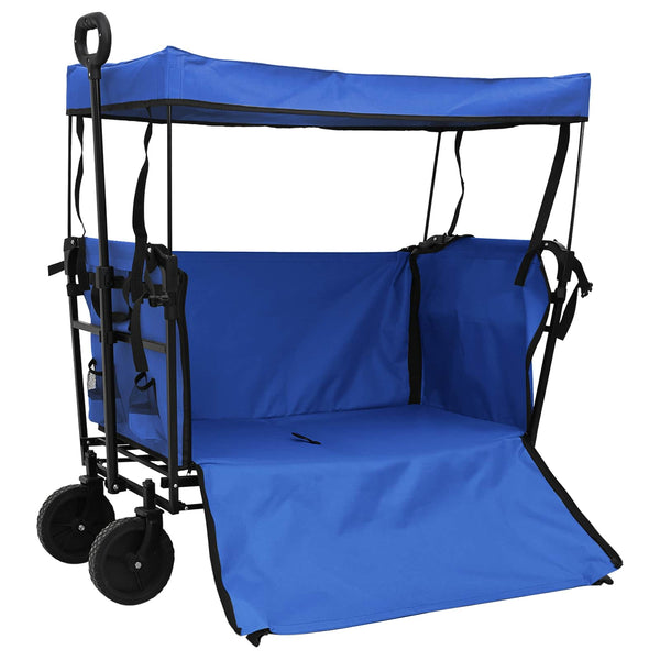 Kokkolettava Käsitroletti Musta 105 x 56.5 x 116 cm