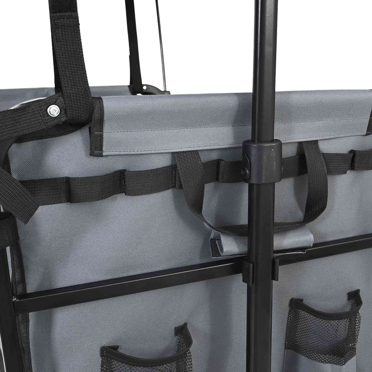 Kokkolettava Käsitroletti Harmaa 105 x 56.5 x 116 cm