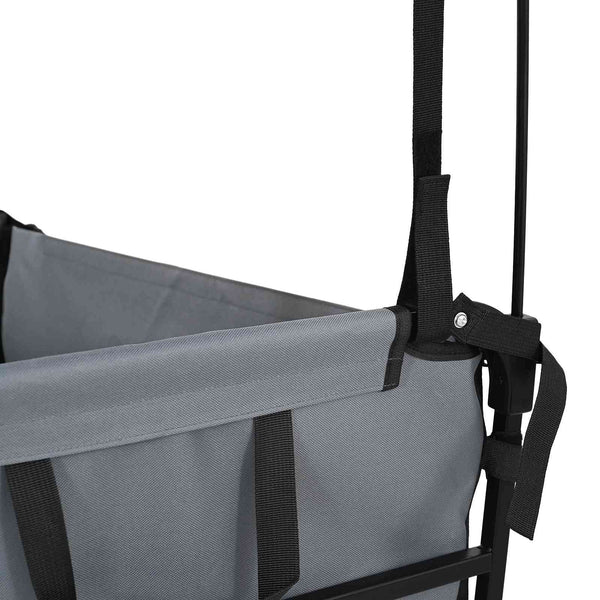 Kokkolettava Käsitroletti Harmaa 105 x 56.5 x 116 cm