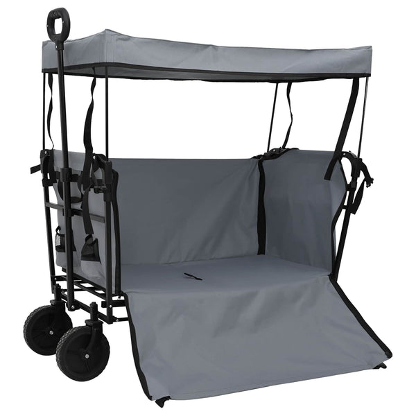 Kokkolettava Käsitroletti Harmaa 105 x 56.5 x 116 cm