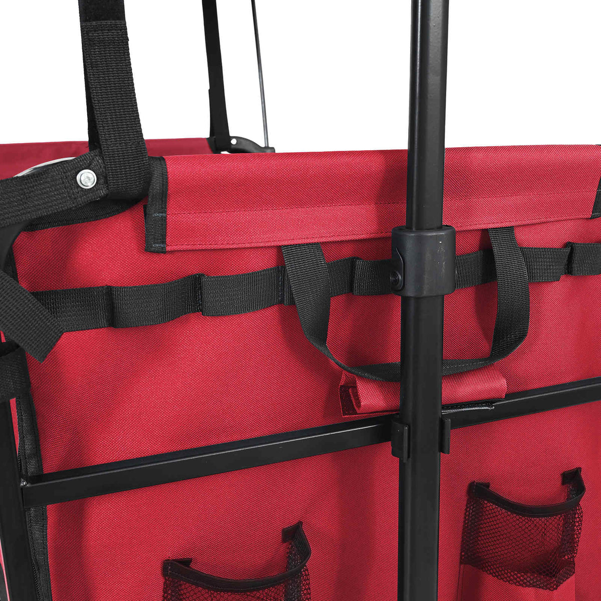 Kokkolettava Käsitroletti Punainen 105 x 56.5 x 116 cm