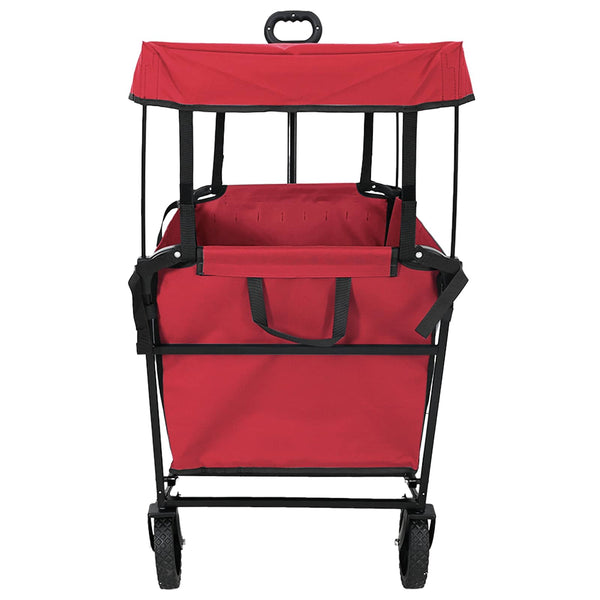 Kokkolettava Käsitroletti Punainen 105 x 56.5 x 116 cm