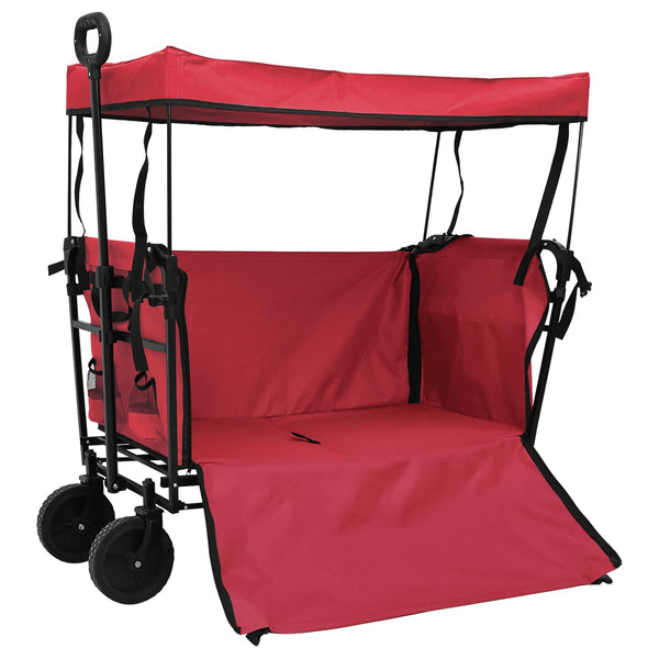 Kokkolettava Käsitroletti Punainen 105 x 56.5 x 116 cm