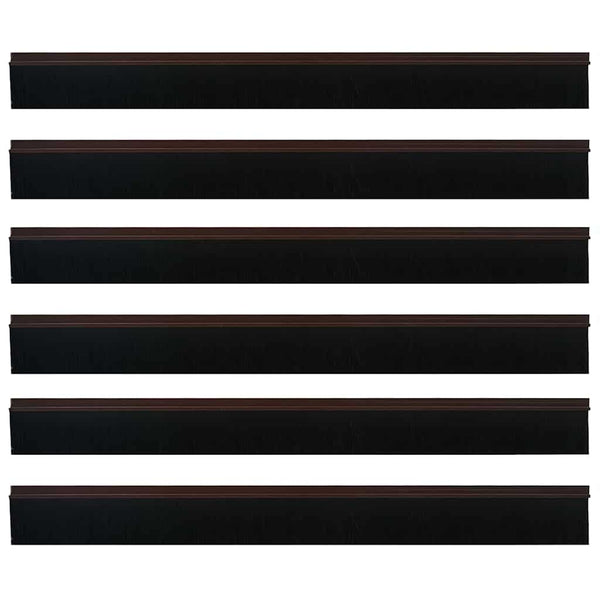 6 pcs ruskeita oven harjatiivisteitä itsekiinnittyvät 100 cm