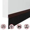 6 pcs ruskeita oven harjatiivisteitä itsekiinnittyvät 100 cm