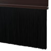 Oven harjatiivisteet itsekiinnittyvät 12 pcs Ruskea 100 cm