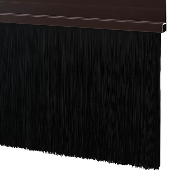 Oven harjatiivisteet itsekiinnittyvät 12 pcs Ruskea 100 cm