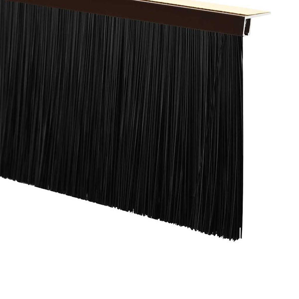 12 kpl itsekiinnittyviä oven harjatiivisteitä Ruskea 100 cm