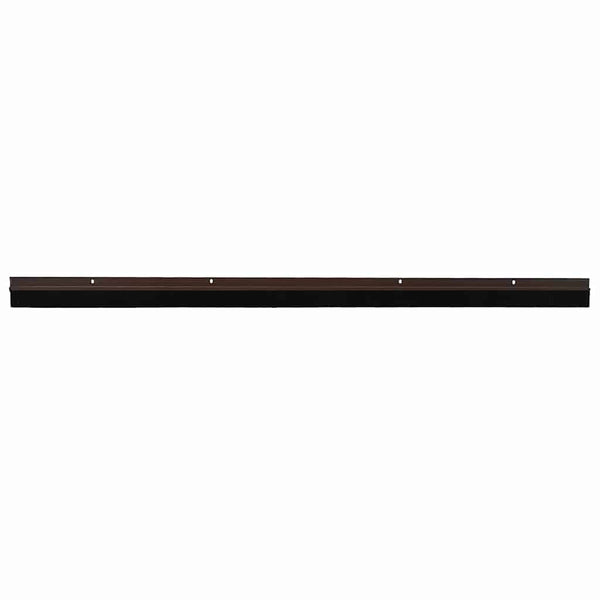 Harjasulku oven kierteellinen 12 osaa Ruskea 100 cm Alumiiniseos