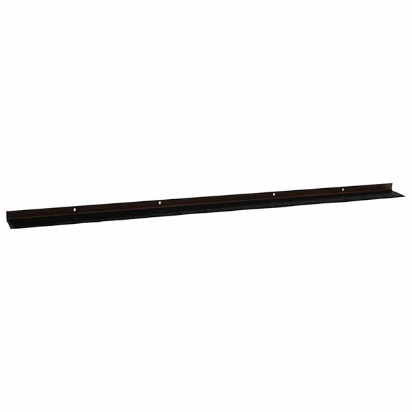 Kierteellinen harjasulku 6 pcs oven Ruskea 100 cm Alumiiniseos