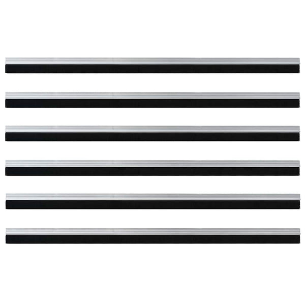 100 cm oven harjatiivisteet itsekiinnittyvät Hopea 6 kpl