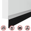 Harjatiivisteet oven itsekiinnittyvät 6 kpl 100 cm Hopea