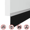6 kpl Hopea oven harjatiivisteitä itsekiinnittyviä 100 cm