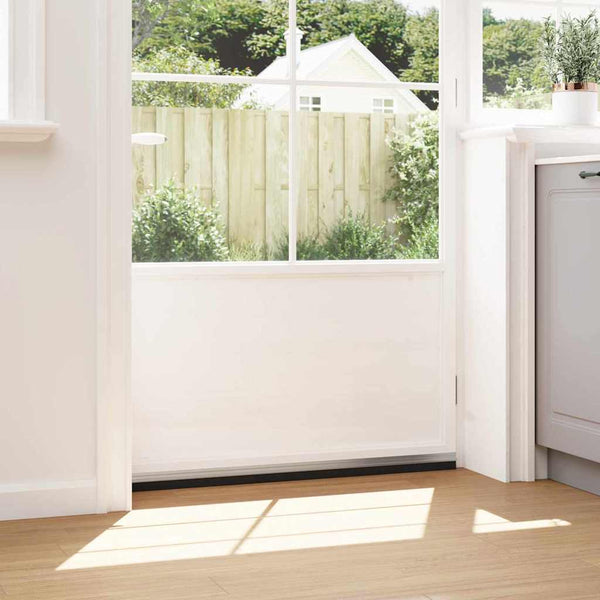 Oven harjatiivisteet 100 cm 12 pcs itsekiinnittyvät Hopea
