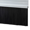Itsekiinnittyvät 100 cm oven harjatiivisteet 12 kpl Hopea