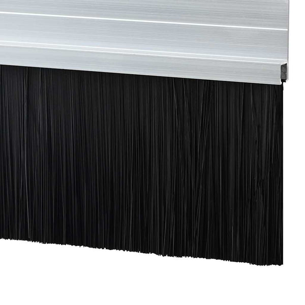 Itsekiinnittyvät 100 cm oven harjatiivisteet 12 kpl Hopea