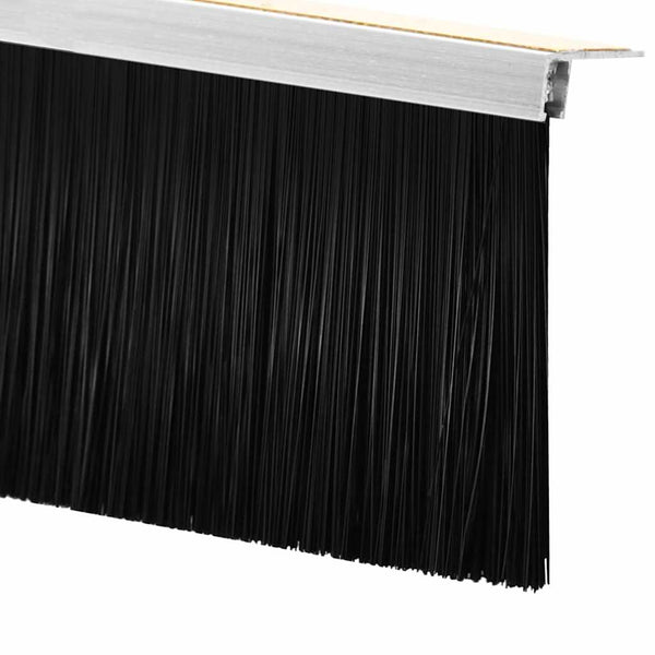 12 kpl Hopea itsekiinnittyviä oven harjatiivisteitä 100 cm