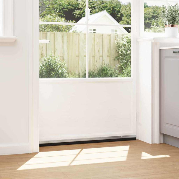 2 osaa oven harjasulku kierteellinen Hopea 100 cm Alumiiniseos