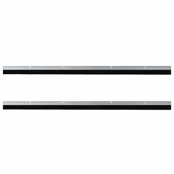 2 osaa oven harjasulku kierteellinen Hopea 100 cm Alumiiniseos