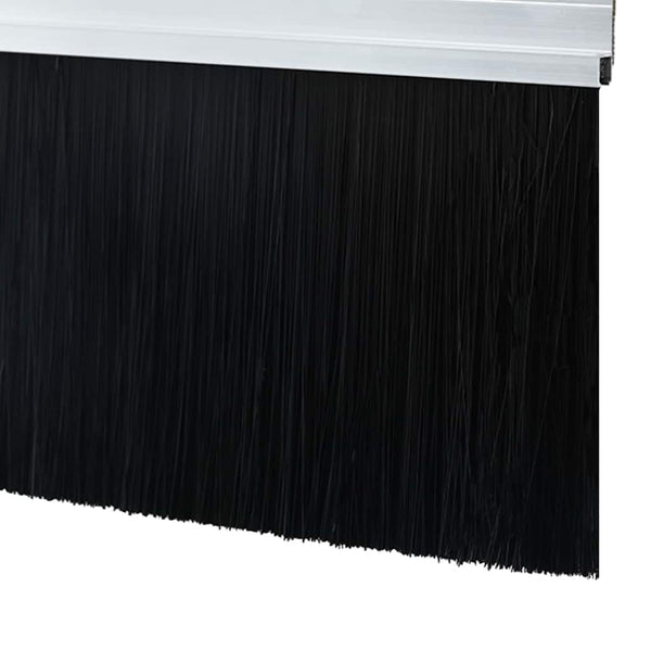 Kierteellinen 100 cm oven harjasulku 6 kpl Hopea Alumiiniseos