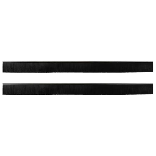 Oven harjasulku kierteellinen 2 pcs 100 cm Hopea Alumiiniseos