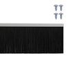 Alumiiniseos 100 cm oven harjasulku kierteellinen 6 pcs Hopea