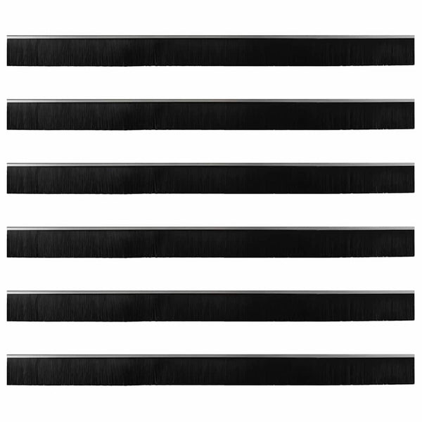 100 cm Hopea kierteellinen oven harjasulku 6 kpl Alumiiniseos