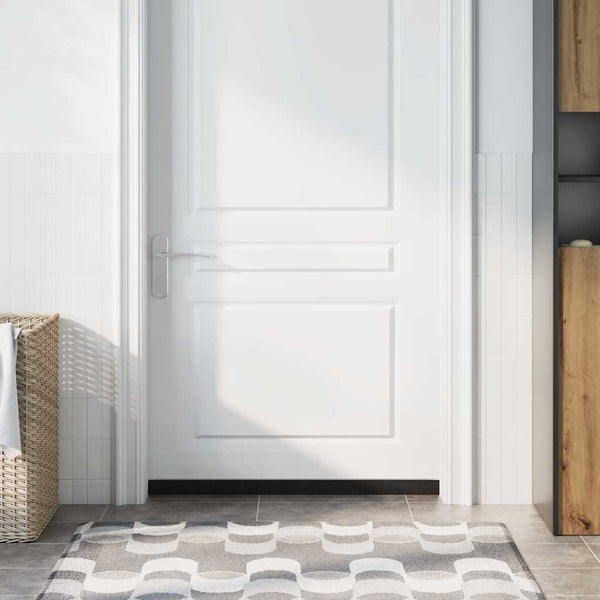 12 kpl kierteellinen oven harjasulku Hopea 100 cm Alumiiniseos