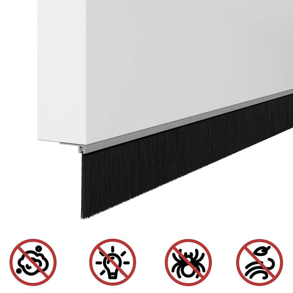 12 kpl kierteellinen oven harjasulku Hopea 100 cm Alumiiniseos