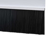Valkoinen itsekiinnittyvä oven harjatiiviste 2 kpl 100 cm