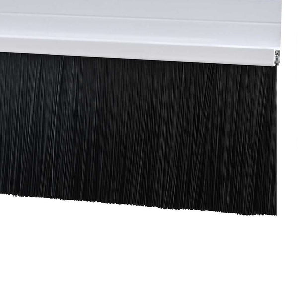 Valkoinen itsekiinnittyvä oven harjatiiviste 2 kpl 100 cm