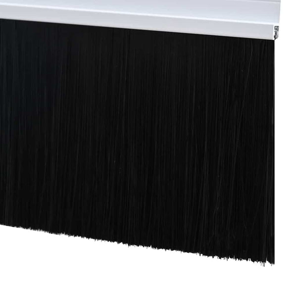 Itsekiinnittyvä oven harjatiiviste 100 cm Valkoinen 2 kpl