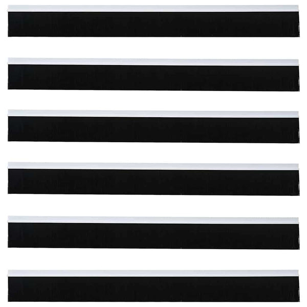100 cm Valkoinen harjatiivisteet oven itsekiinnittyvät 6 kpl