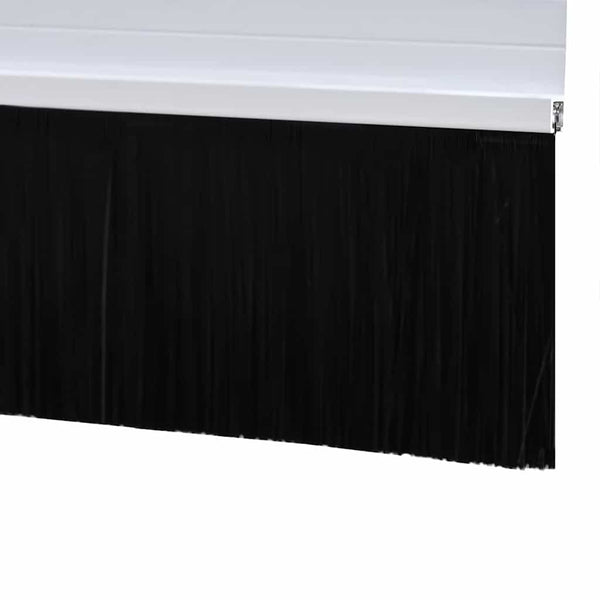 12 kpl valkoista oven harjatiivistettä itsekiinnittyvää 100 cm