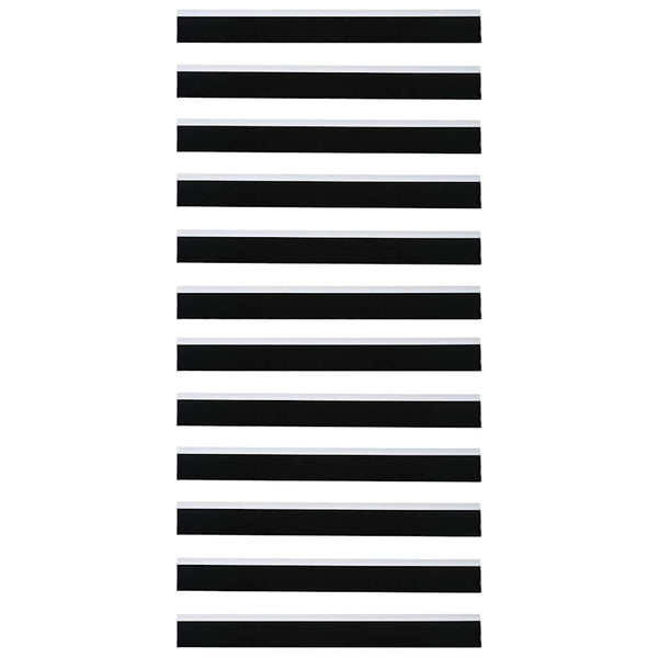 12 kpl valkoisia itsekiinnittyviä oven harjatiivisteitä 100 cm